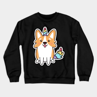 Corgi Unicorn Crewneck Sweatshirt